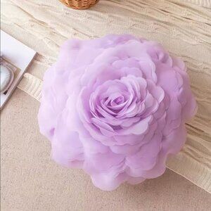 Gorgeous Rose Accent Pillow cover (roughly 16.5 inches)